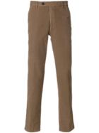 Berwich Regular Fit Chinos - Brown