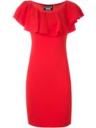 Boutique Moschino Ruffled Detail Fitted Dress