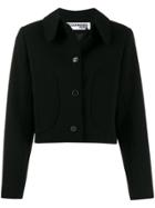 Courrèges Fitted Buttoned Jacket - Black