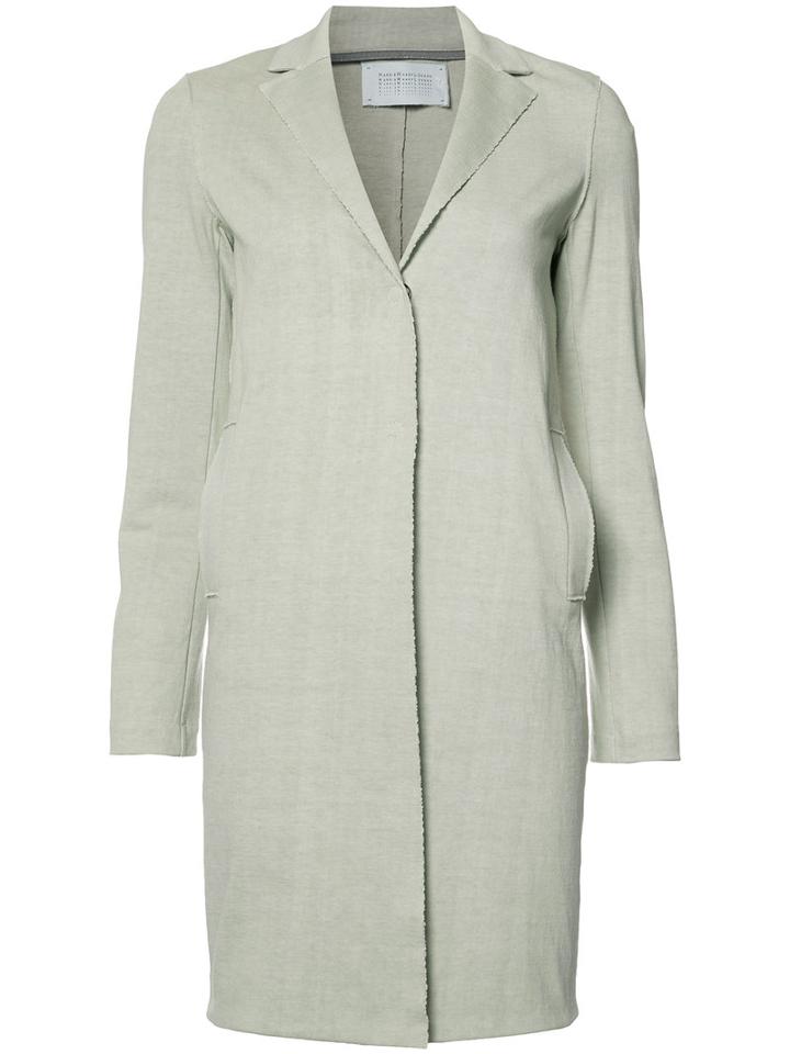 Harris Wharf London Single Breasted Coat, Women's, Size: 44, Nude/neutrals, Cotton