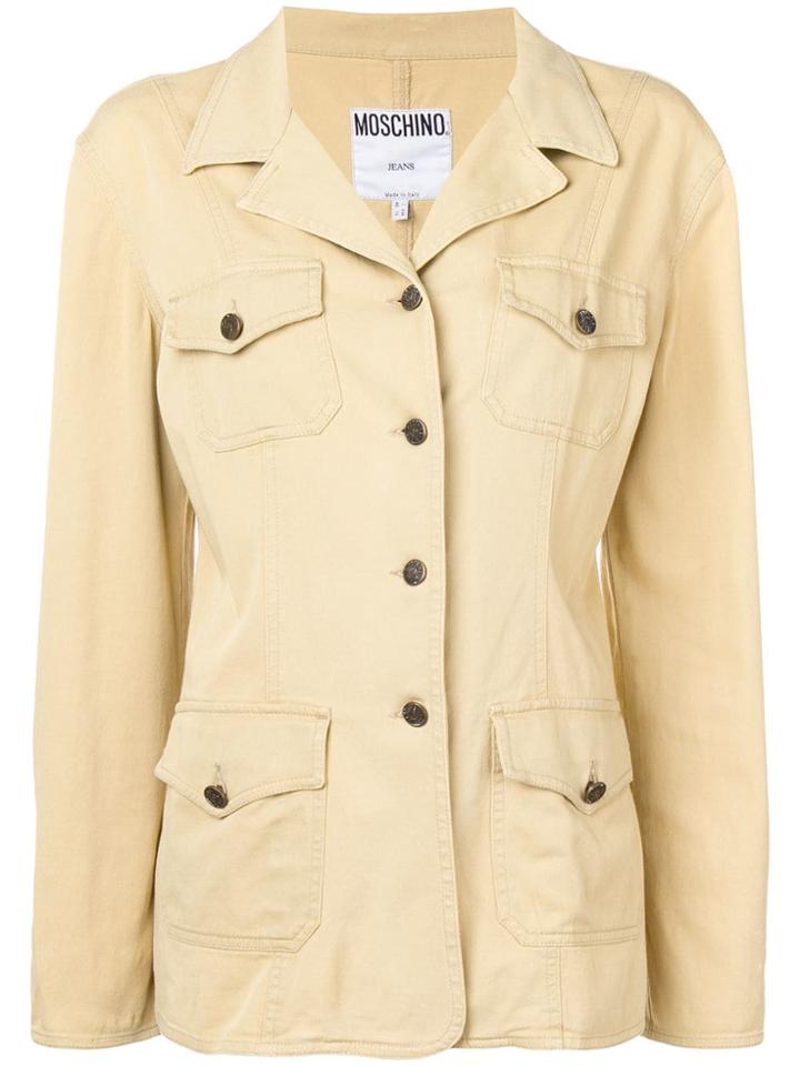 Moschino Vintage 2000's Shirt-style Jacket - Neutrals