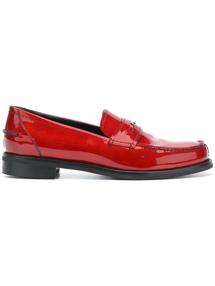 Tomas Maier Luna Penny Loafer - Red
