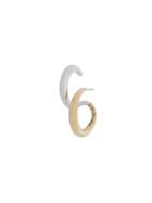 Charlotte Chesnais Metallic Gold And Silver Curl 18k Vermeil Single