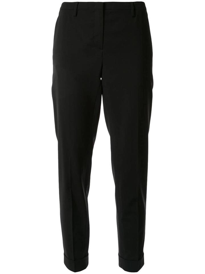 Nº21 Tapered Tailored Trousers - Black