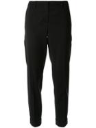 Nº21 Tapered Tailored Trousers - Black