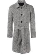 Paltò 'bartolomeo' Coat, Men's, Size: 48, Black, Cotton/polyester/virgin Wool