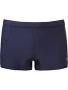 Blue Man Side Zipped Pocket Trunk, Men's, Size: P, Polyamide/spandex/elastane