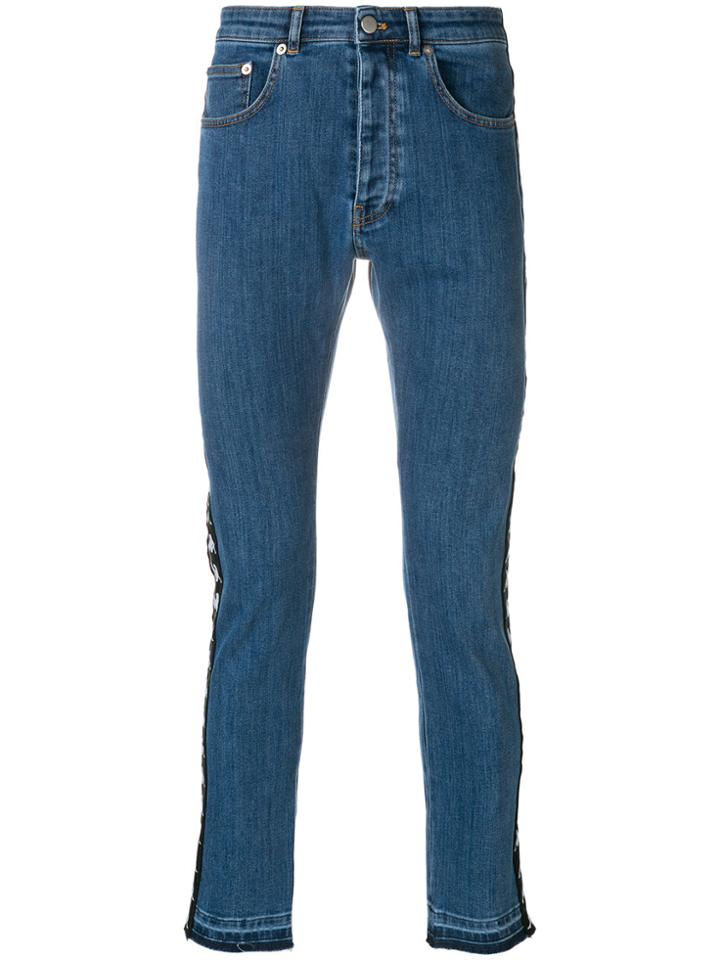 Kappa Side Trimmed Jeans - Blue