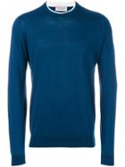 John Smedley Long Sleeved Sweatshirt - Blue