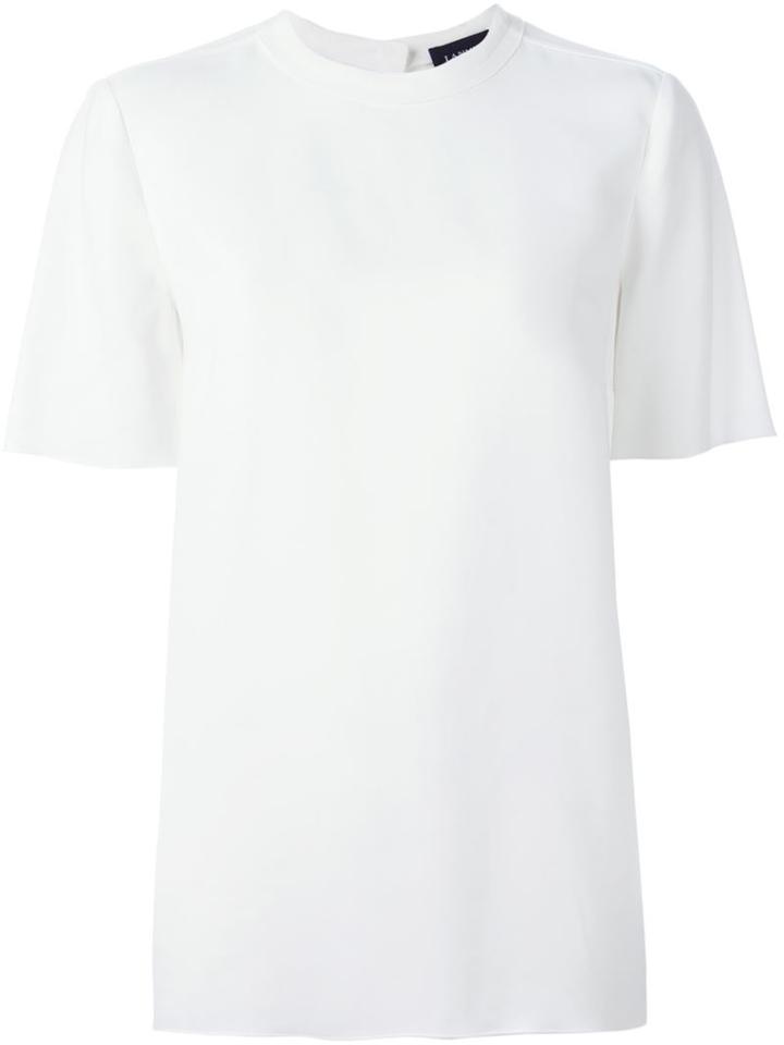 Lanvin Cut Out Detail Top