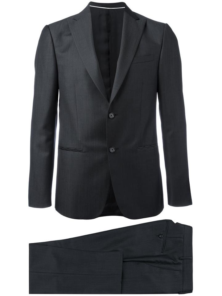 Z Zegna Formal Suit, Men's, Size: 52, Grey, Wool/mohair/cupro