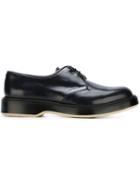 Adieu Paris Type 54 Derby Shoes, Men's, Size: 43, Blue, Calf Leather/leather/rubber