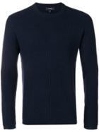 Theory Ribbed Sweater - Blue