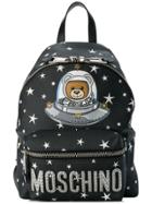 Moschino Space Ufo Teddybear Backpack - Black