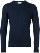 Ballantyne Classic Jumper, Men's, Size: 46, Blue, Wool