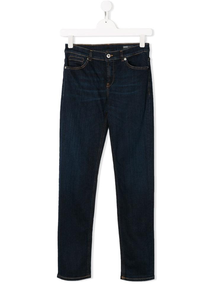 Dondup Kids Dark Denim Jeans - Blue