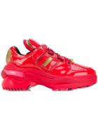 Maison Margiela Retro Fit Low-top Sneakers - Red
