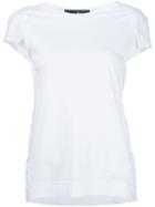 Vivienne Westwood Anglomania Rear Box Panel T-shirt, Women's, Size: Xs, White, Cotton