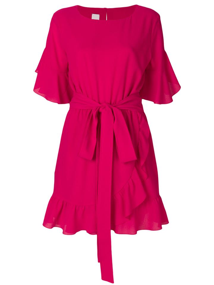 Pinko Ingaggiare Dress - Pink & Purple