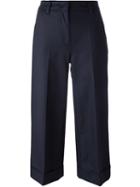 Moncler Cropped Wide Leg Trousers