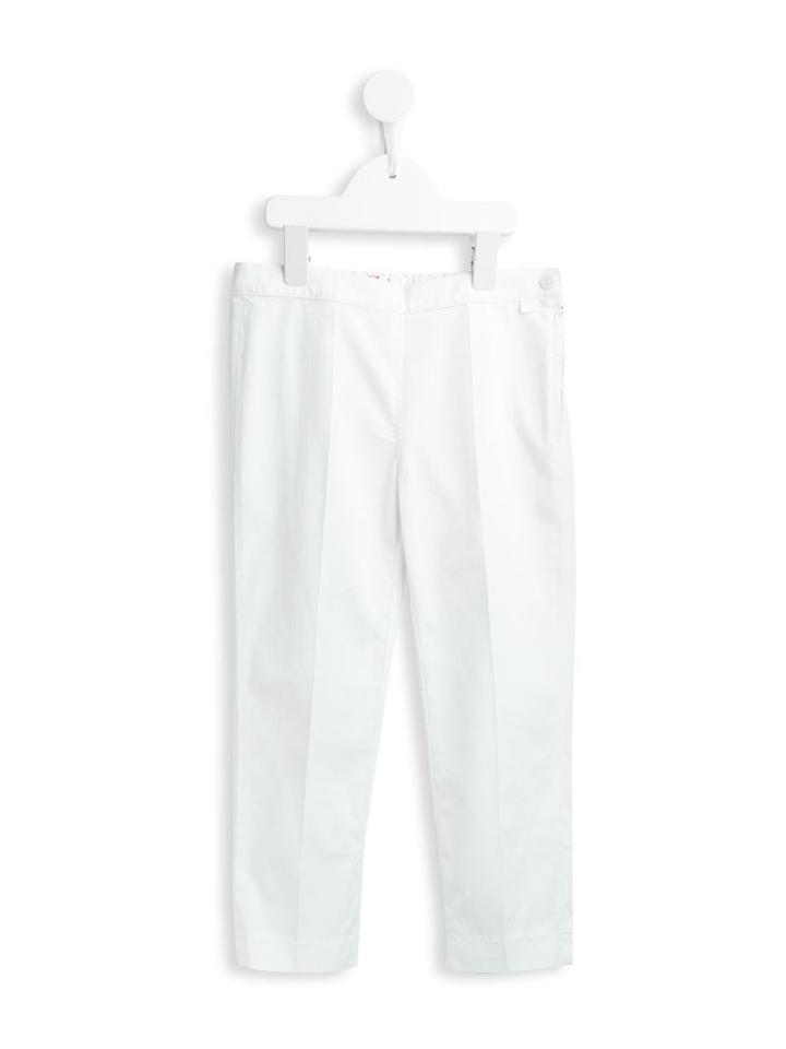 Il Gufo - Chino Trousers - Kids - Cotton/spandex/elastane - 8 Yrs, White