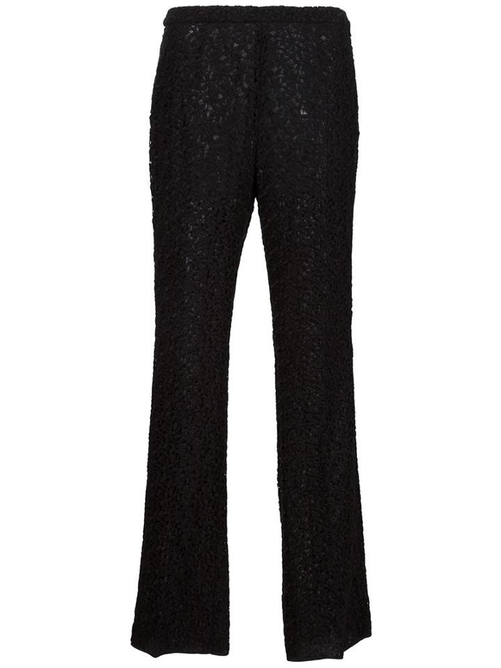 Giambattista Valli Flared Embroidered Trousers
