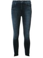 Mother Stonewash Effect Skinny Jeans, Women's, Size: 29, Blue, Cotton/polyester/spandex/elastane