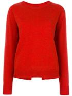 Isabel Marant Clash Pullover, Women's, Size: 38, Red, Cotton/wool/yak