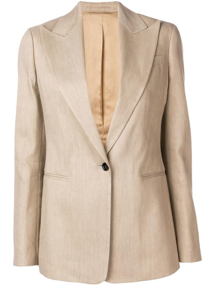 Joseph Linen Stretch Blazer - Neutrals