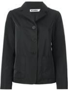 Jil Sander Blazer Jacket, Women's, Size: 40, Black, Polyester/silk
