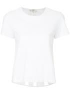 Sea Mesh Panelled T-shirt - White