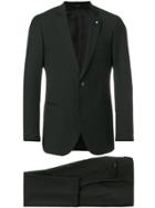 Lardini Slim-fit Two Piece Suit - Black