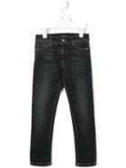 Dolce & Gabbana Kids Straight Leg Jeans, Boy's, Size: 10 Yrs, Grey