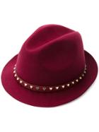 Valentino Valentino Garavani Rockstud Hat - Red