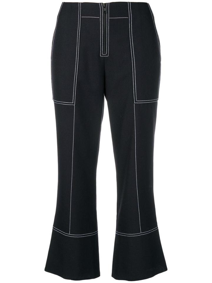 Kenzo Denim Cropped Jeans - Blue