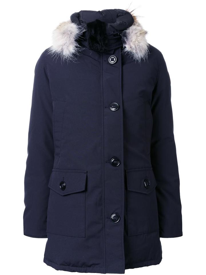 Canada Goose 'bronte' Coat, Women's, Size: Xs, Blue, Cotton/polyester