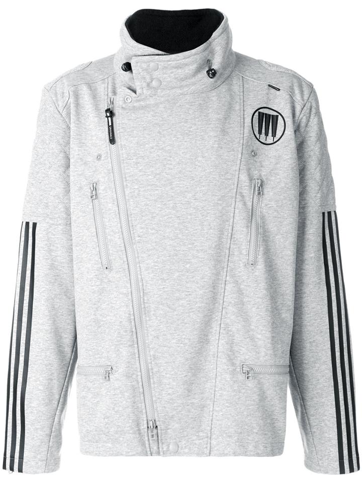 Adidas Side Zipped Lightweight Jacket - Grey