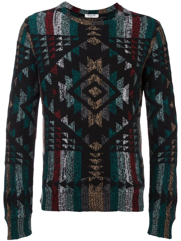 Valentino Patterned Jumper