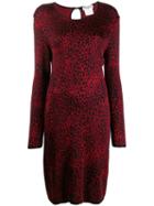 Yves Saint Laurent Pre-owned 1996's Animal Print Dress - Black