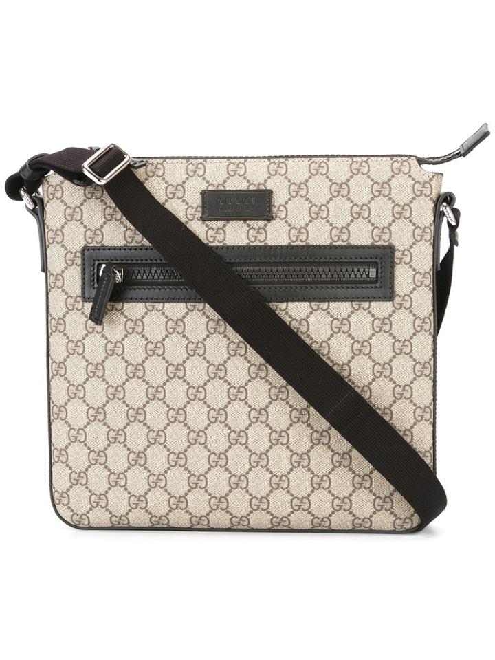 Gucci Gg Supreme Messenger - Nude & Neutrals