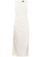 Theory Stretch Twisted Dress - White