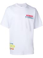 Gcds Logo Print Crew Neck T-shirt - White