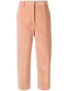 Cédric Charlier High-waisted Pants - Pink & Purple
