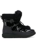 Ugg Australia Faux Fur Snow Boots - Black