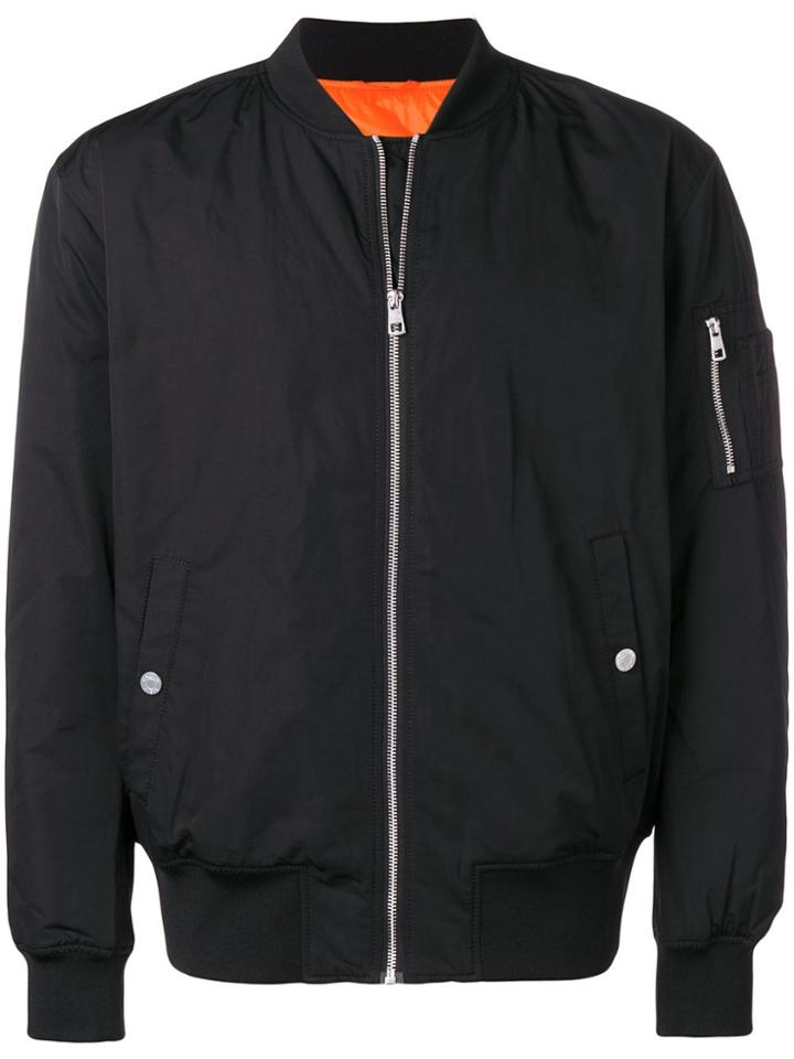 Calvin Klein Jeans Est. 1978 Classic Bomber Jacket - Black