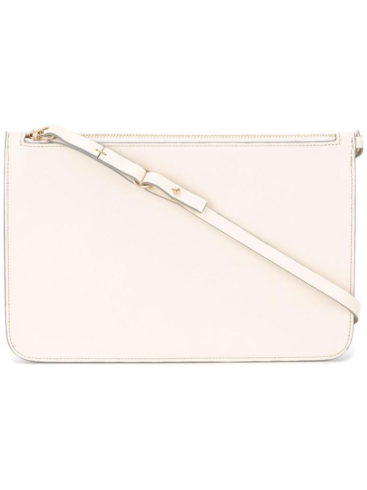 Maison Margiela Top Handle Clutch - Nude & Neutrals