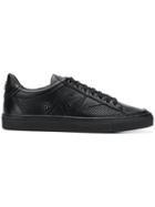 Roberto Cavalli Perforated Low-top Sneakers - Black