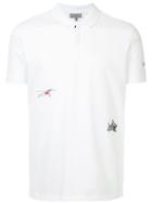 Lanvin Embroidered Polo Shirt - White