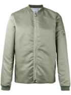 Won Hundred - Zip Up Bomber Jacket - Men - Polyamide/viscose - 50, Green, Polyamide/viscose