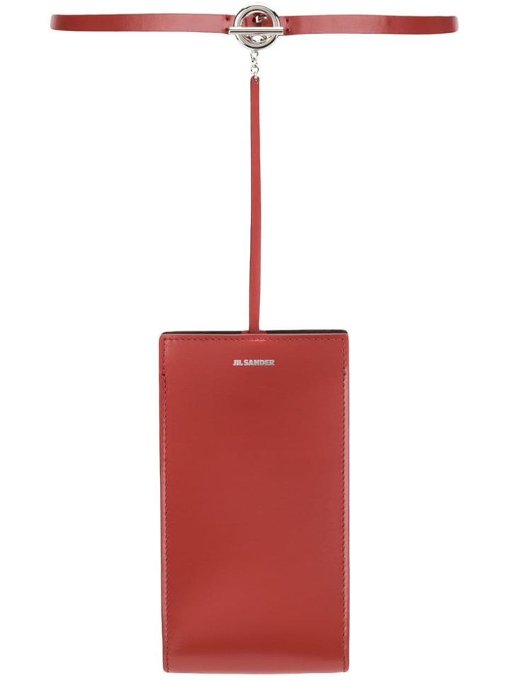 Jil Sander Small Belt Bag - Red